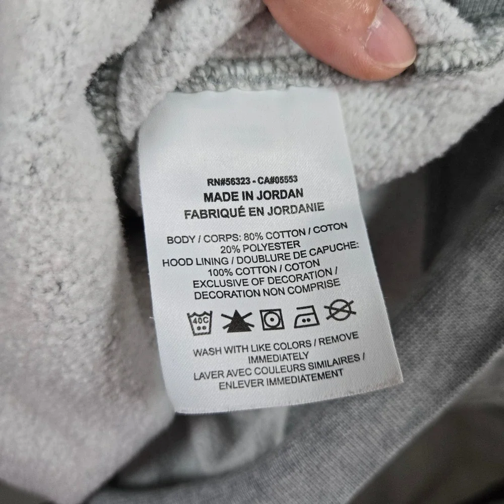 Nike Mens Grey Sportswear Club Fleece Pullover Hoodie S